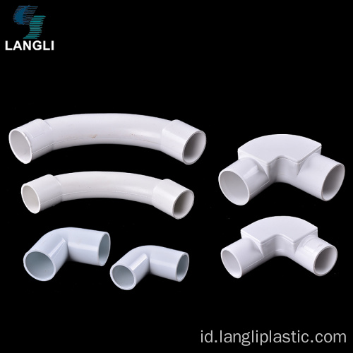 Ukuran Grosir Coupler Pvc Conduit fitting Pipa plastik